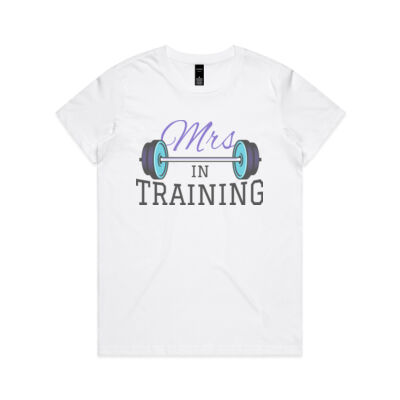 Mrs In Training - Women's Tee - Womens Maple Tee Thumbnail