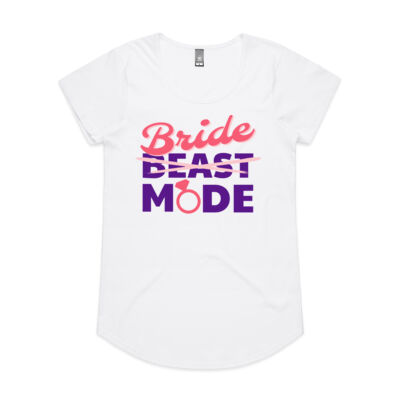 Bride Beast Mode  - Womens Mali Tee Thumbnail