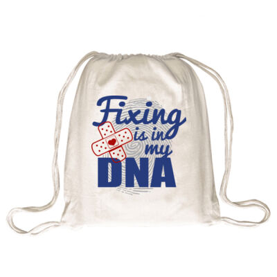 Fixing Is In My DNA - Drawstring Backpack Thumbnail