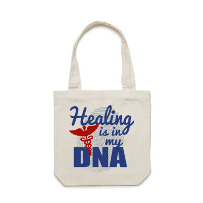 Healing Is In My DNA - Carrie Tote Bag  Thumbnail