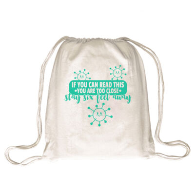 If You Can Read This - Drawstring Backpack Thumbnail
