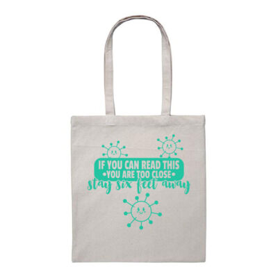 If You Can Read This - Heavy Duty Canvas Tote Bag Thumbnail