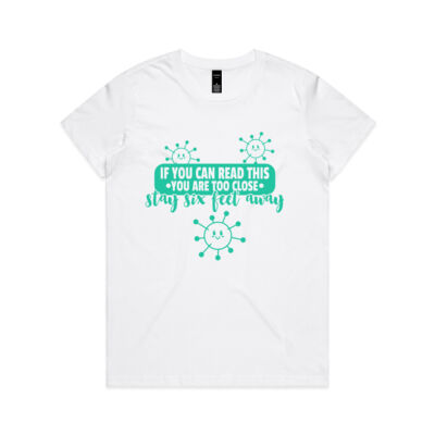 If You Can Read This - Womens Maple Tee Thumbnail