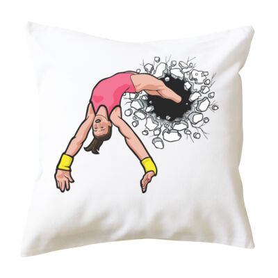 Breakout Gymnast Woman - Cushion cover Thumbnail