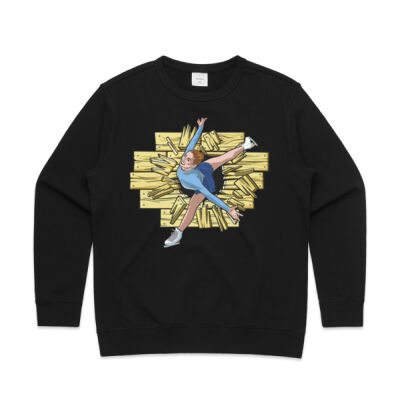 Breakout Ice Skate Woman - Womens Premium Crew Thumbnail