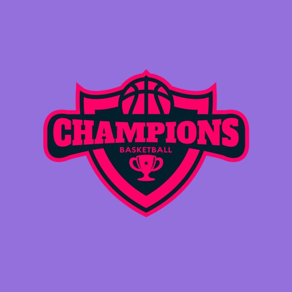 Champions Basketball League logo template Thumbnail
