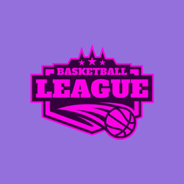 League Basketball logo template 02 Thumbnail
