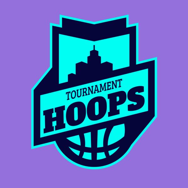 Hoops Tournament Basketball logo template Thumbnail