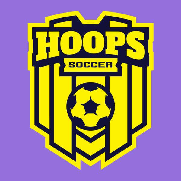Hoops Soccer logo template Thumbnail