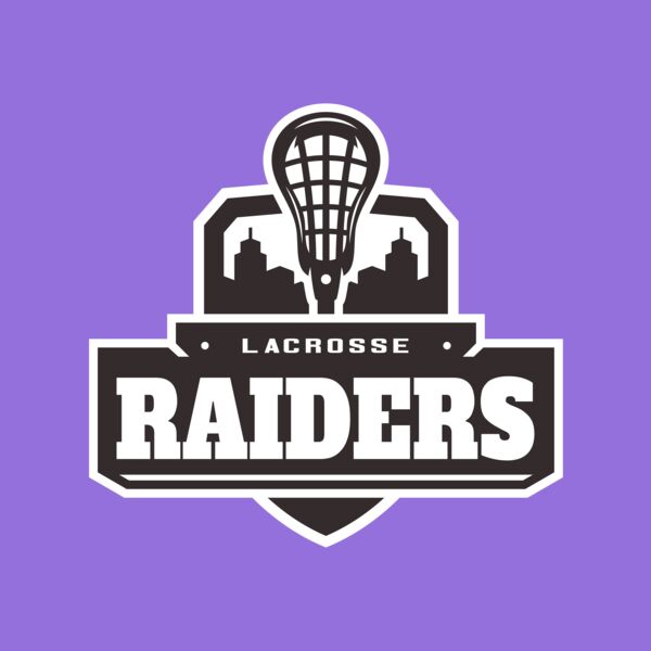 Raiders Lacrosse Logo Template Thumbnail