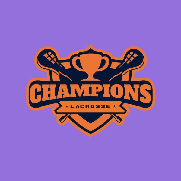 Champions Lacrosse Logo Template Thumbnail