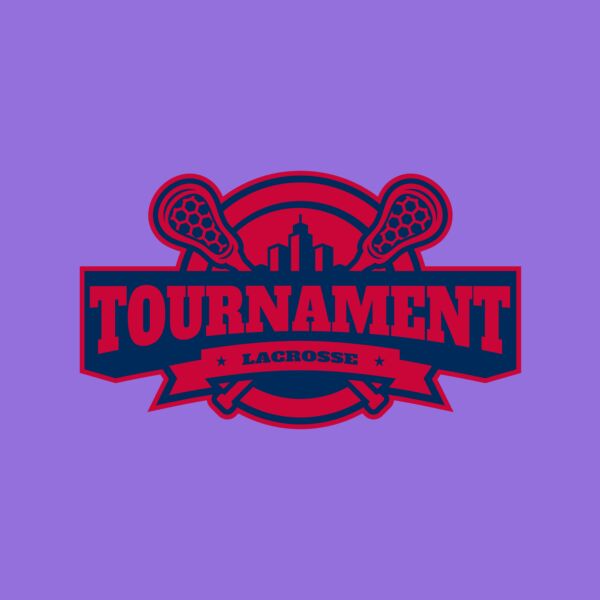 Tournament Lacrosse Logo Template Thumbnail
