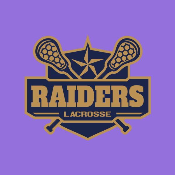 Raiders Lacrosse Logo Template Thumbnail