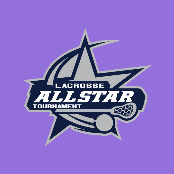 Allstar Tournament Lacrosse Logo Template 02 Thumbnail