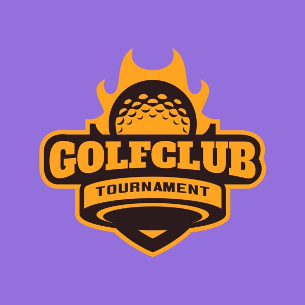 Golf Club Tournament logo template 04 Thumbnail