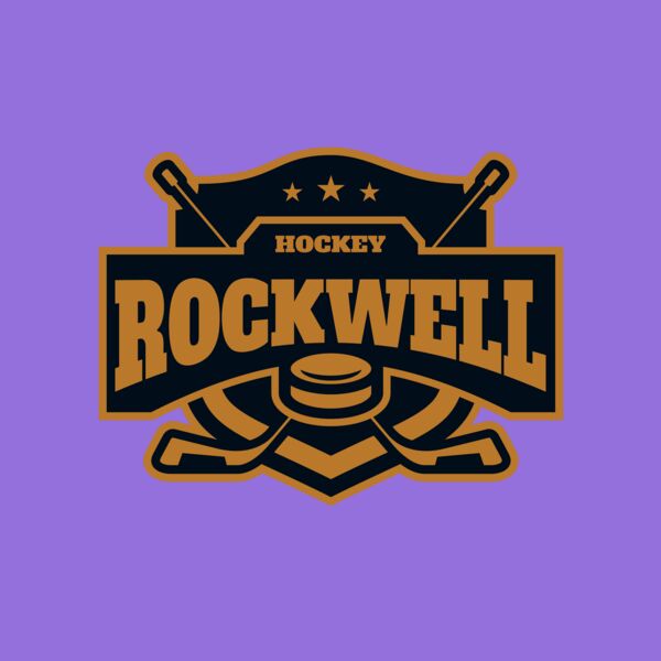 Rockwell Hockey logo template Thumbnail