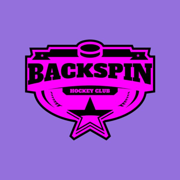 Backspin Hockey Club logo template Thumbnail