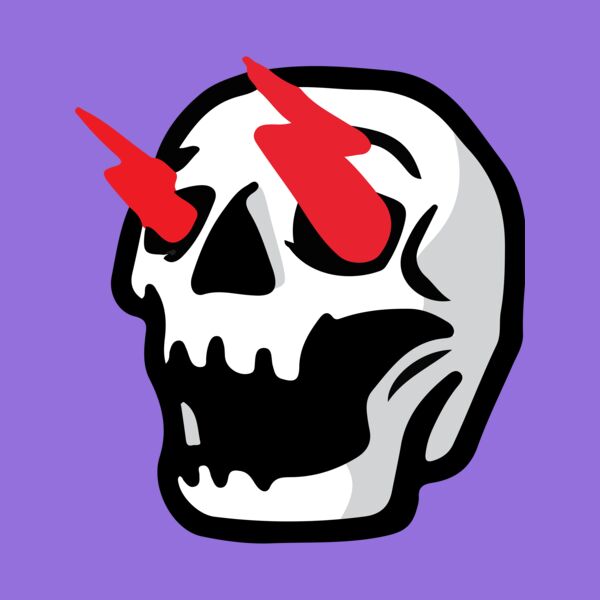 Elements Skull logo template Thumbnail