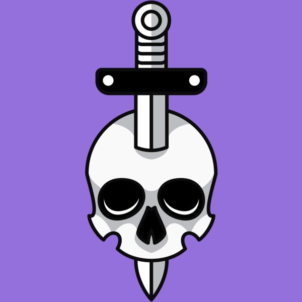 Elements Skull logo template 07 Thumbnail