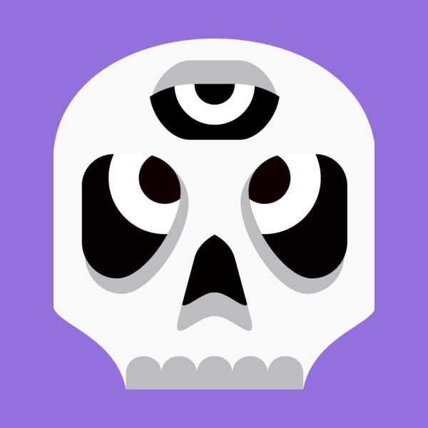 Elements Skulls logo template 18 Thumbnail