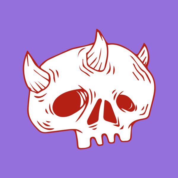 Elements Skulls logo template 28 Thumbnail