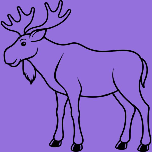 Moose   Clipart 3 Thumbnail