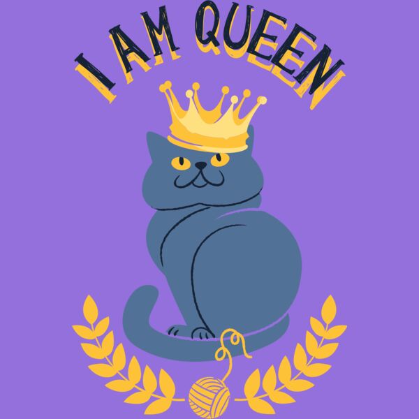 I Am Queen Cat Thumbnail