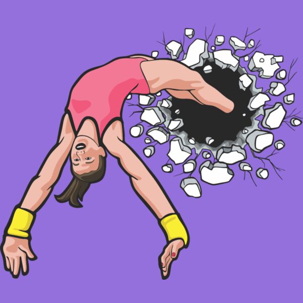 Break Out Gymnast Woman 052C Thumbnail